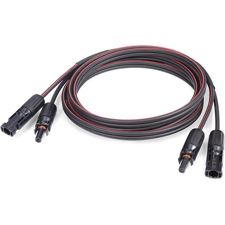 Shrink Wrap Reinforced 10 Gauge Twin Solar Cable 30Ft